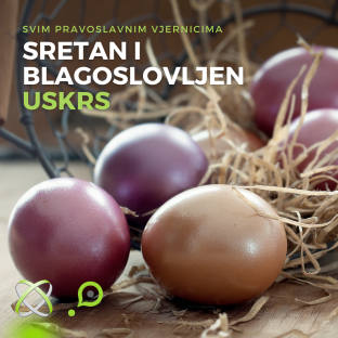 Sretan Uskrs, Hristos vaskrse!