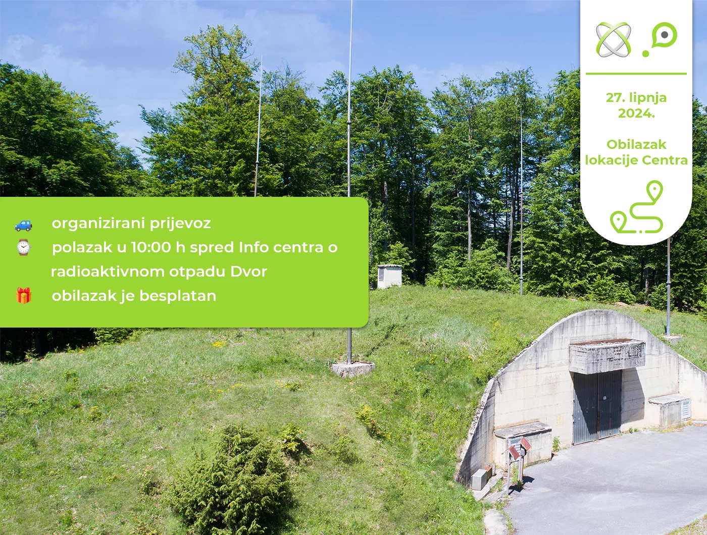 Obilazak lokacije Centra u lipnju
