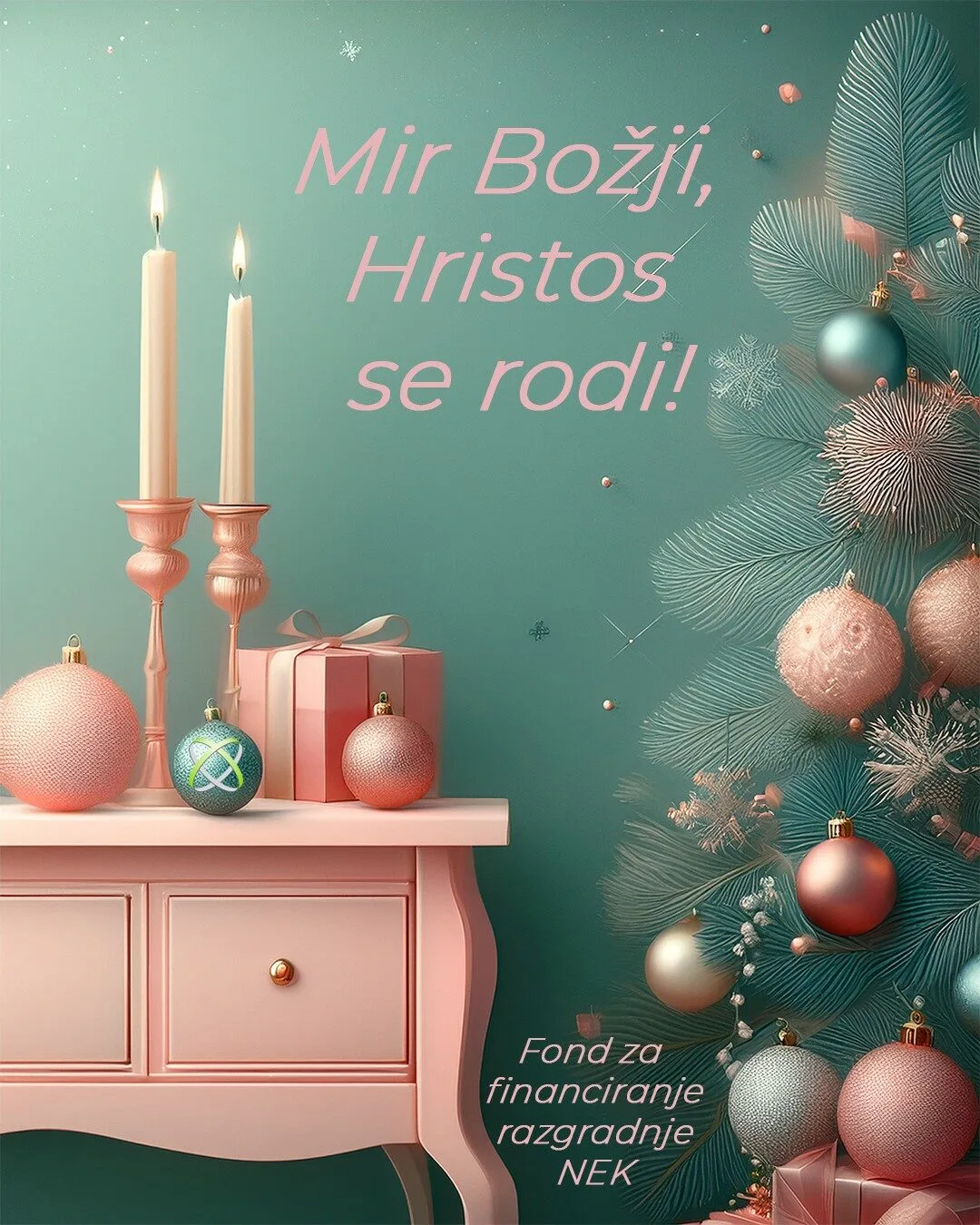 Mir Božji, Hristos se rodi!