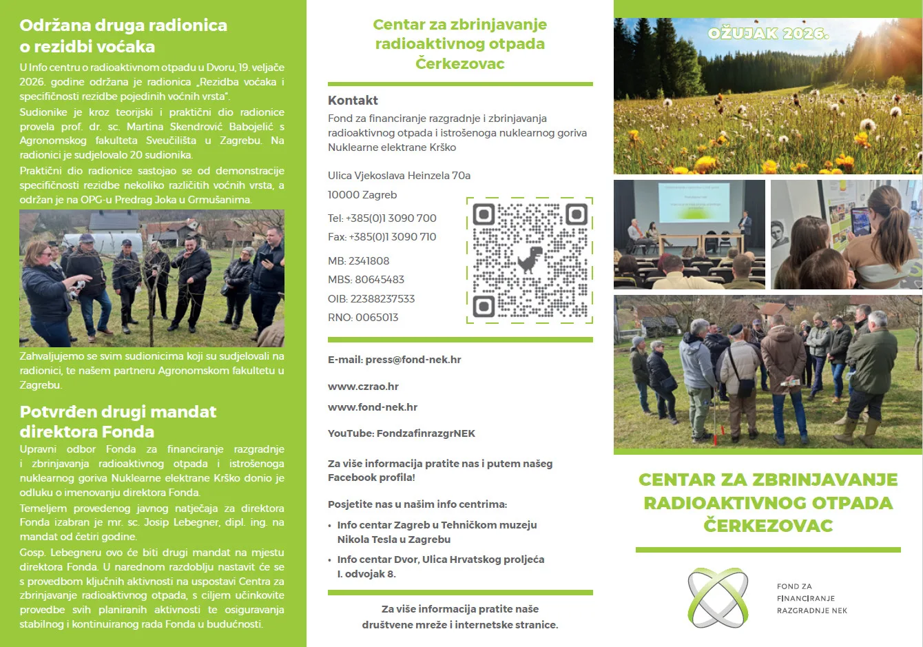 Newsletter Ožujak 2026